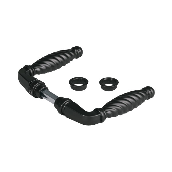 Zamac handle pair with 2-35/64" follower