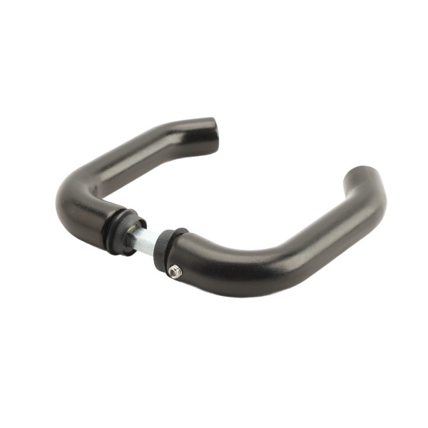 Black anodized aluminum handle pair with 60 mm follower