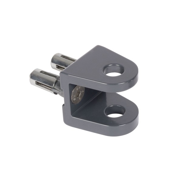 Bolt-on U-shaped earplate with Quick-Fix (2 pieces) -  M16 - Uncolored
