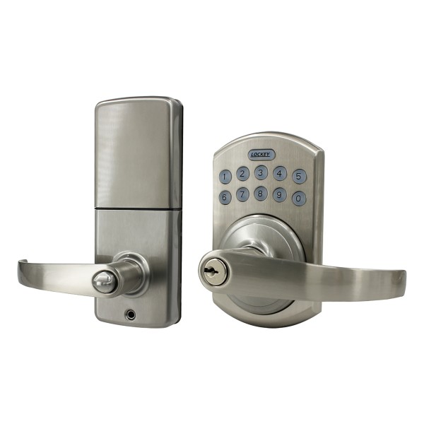 Lockey E995 Series Electronic Keypad Lever Lock With Remote Control (Antique Brass) - E995AB