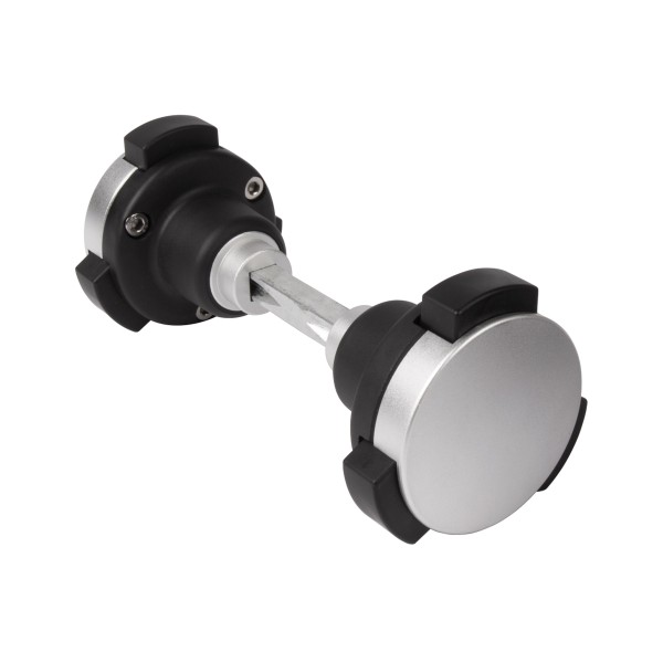 Security knob half handle with 2-3/8" follower