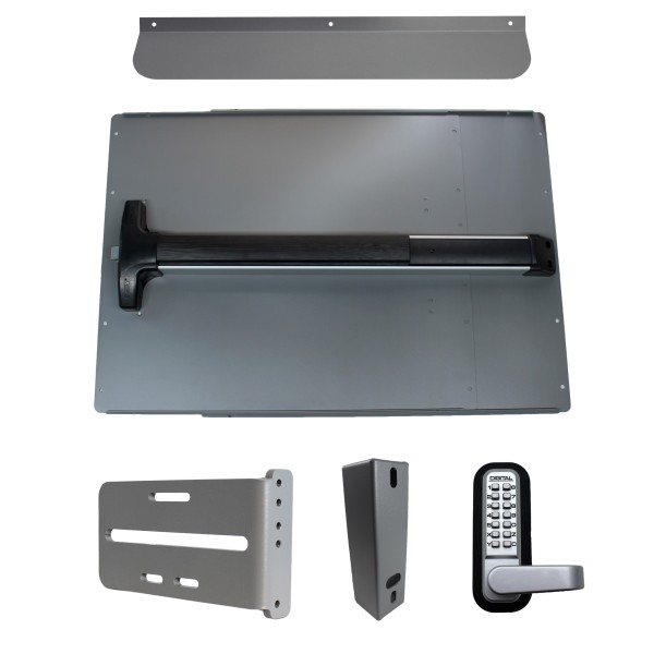 Lockey PS62S Panic Shield Security Kit (Silver) - PS62S