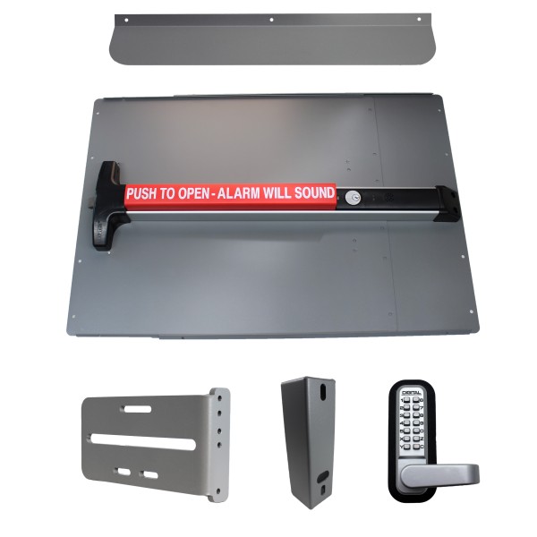 Lockey PS63S Panic Shield Security Kit (Silver) - PS63S