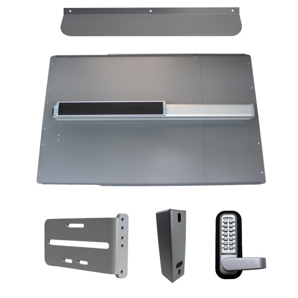 Lockey PS64S Panic Shield Security Kit (Silver) - PS64S
