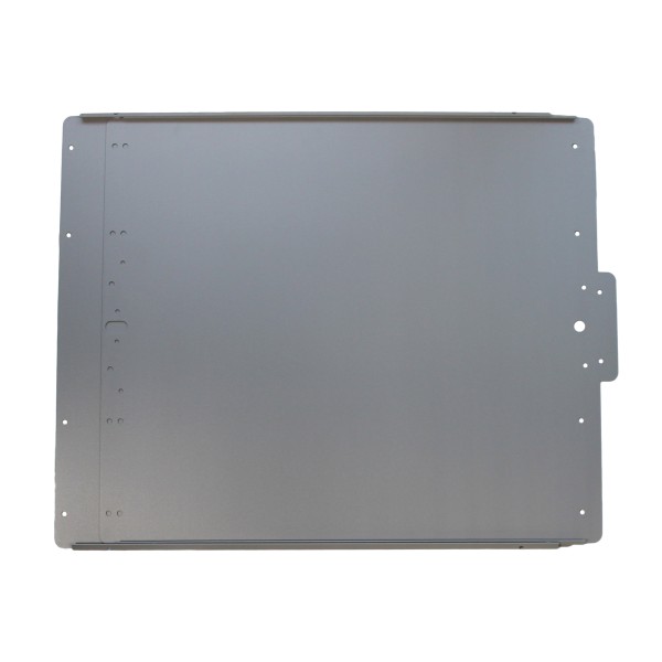 Lockey 12" EDGE Style Panic Shield 3x1, predrilled for PB1100, PB2500 & V40 Series Panic Bars (Black) - ED3X1BLACK12INCH