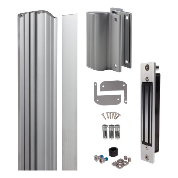 Set with N-LINE-B-MAG, 2x MAGUNIT & 3006PULL in RAL 9005