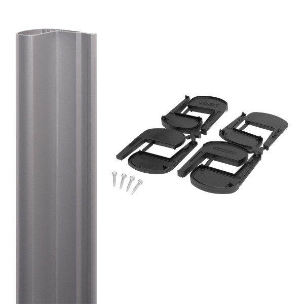 Aluminium finishing profile for MAG3000 & MAGMAG3000 in Ral 9005