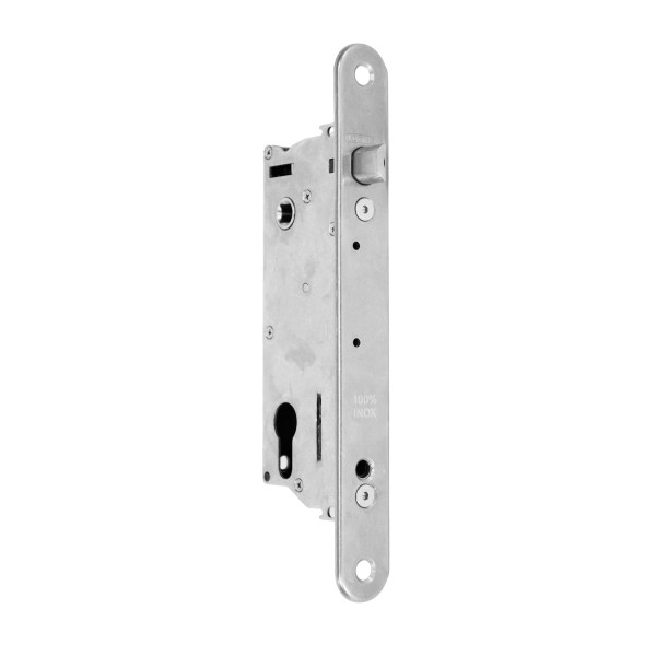 Multi-functional insert lock with 2" backset