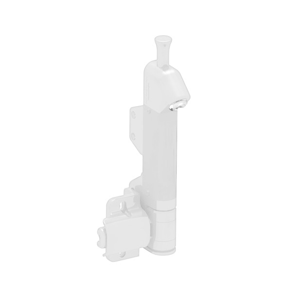 Nationwide AquaLatch 10" Magnetic Safety Gate Latch with SafeAlert for Pool Gates (White) (Default)