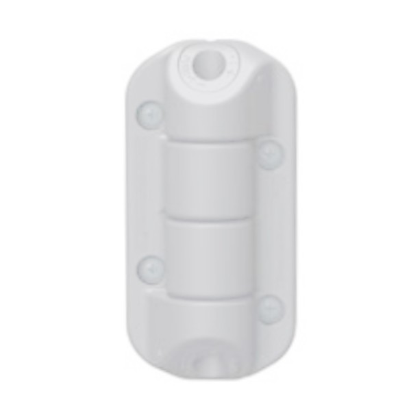 Nationwide White Cornerstone 2" Non-Adjustable Self-Closing Hinge - C2H100N-SD-WH