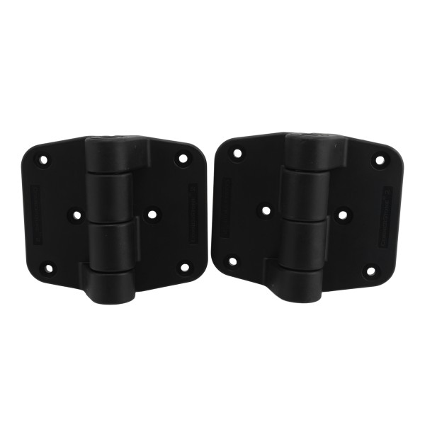 Nationwide Cornerstone 2 Heavy-Duty Self-Closing Fixed Gate Hinge with Stainless Steel Self-Drilling 4D Screws 