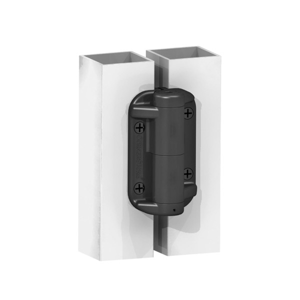 Nationwide Black Zinc-Plated Cornerstone Non-Adjustable Self-Closing Hinge - CH100N-ZD-BK 
