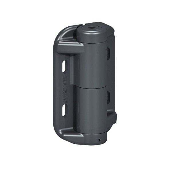 Nationwide Black Zinc-Plated Ornamental Nylon Self-Closing Hinge - CH101V-ZD-BK 