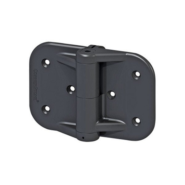 Nationwide Black Cornerstone Self-Closing Hinge - CH300N-SD-BK 