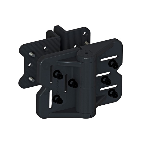 Nationwide Black Cornerstone Hd Self-Closing Hinge - CH350F-SD-BK 