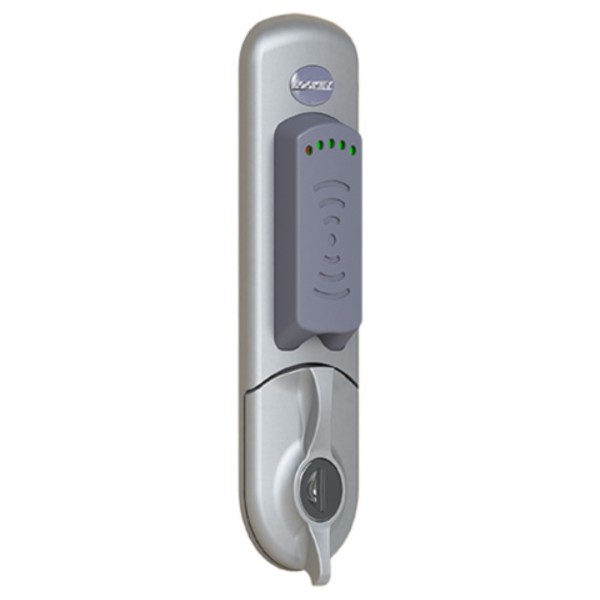Lockey EC785 Series Electronic Flush Fit Cabinet Lock With RFID Card Reader - EC785 (Silver Shown)