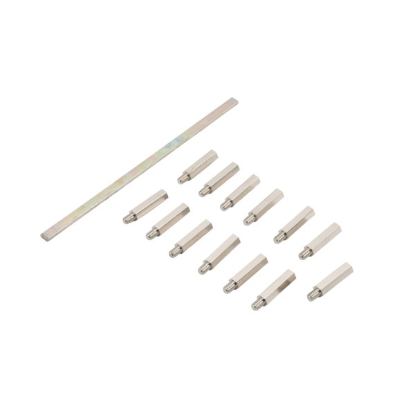 Lockey Extension Kit For Use With 1150 and 1600 Mechanical Locks on Doors or Gates Up To 5" Thick - EXT-KIT-1150-ADJ