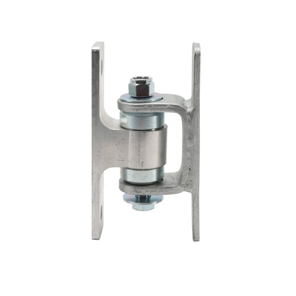 Nationwide Heavy-Duty Ball Bearing Gate Hinge - Unpainted Aluminum Bolt-On Body & Unpainted Steel Bolt-On Yoke (Default)