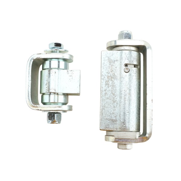 Nationwide Heavy-Duty Ball Bearing Gate Hinge - Unpainted Steel Weld-On Body & Unpainted Steel Weld-On Yoke (Pair)
