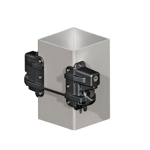 Nationwide Zinc-Plated Keystone X External Mount - White - KLX-P2ZD-WH