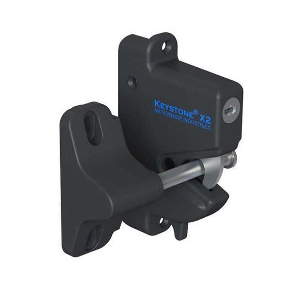 Nationwide Keystone X2 External Mount - Black - KLX2-P2-BK