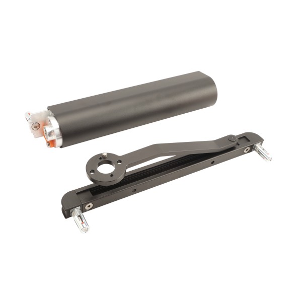 Locinox Lion 90° or 180° Hydraulic Gate Closer (RAL9005 Black) - LION-9005 (Default)