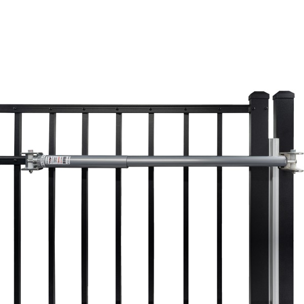 Lockey Adjustable Hydraulic Gate Closer For Gates 75-175 lbs. (Grey) - TB450G