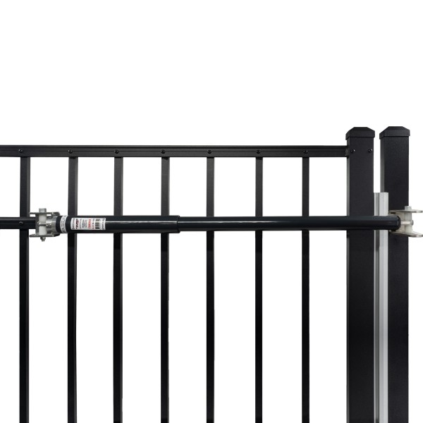 Lockey Adjustable Hydraulic Gate Closer For Gates 150-250 lbs. (Black) - TB650B