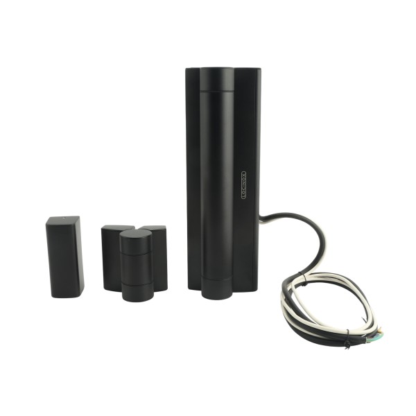 Locinox Magnus Motorized Hinge & Gate Closer for Pedestrian Gates (Black) - MAGNUS-9005