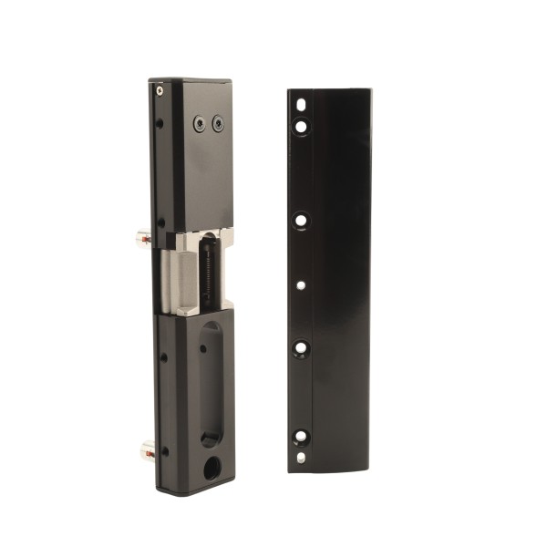 Locinox Surface-Mount Electric Strike (Emissa Fail-Close, RAL 9005 Jet Black) - MODULEC-SA-E-9005 (Default)