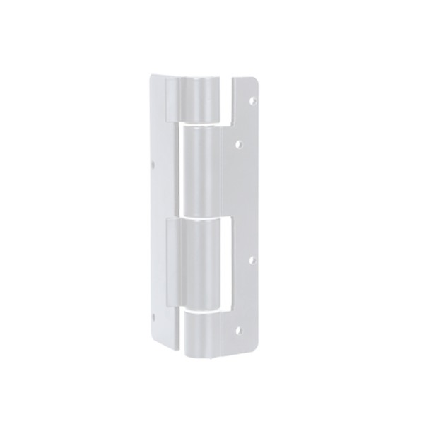Nationwide 5 3/4" Self-Closing Adjustable Spring-Tension Hinge w/ Stainless Steel Screws - White - NW094-WH
