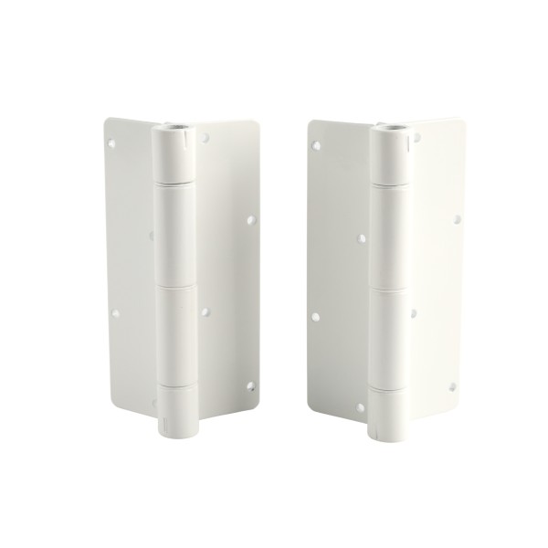 Nationwide 5 3/4" Self-Closing Adjustable Spring-Tension Hinge Pair - White - NW094L-2S-WH