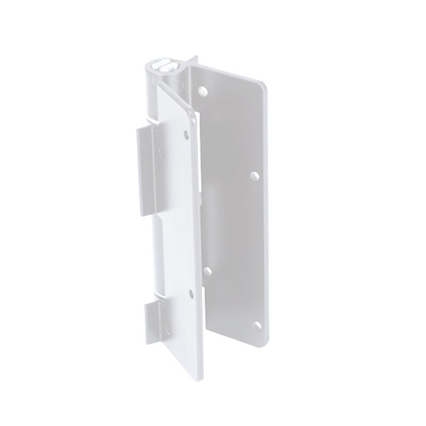 Nationwide White 5-3/4" Self-Closing Adjustable Spring-Tension Hinge Pair - NW094L-2S-WH