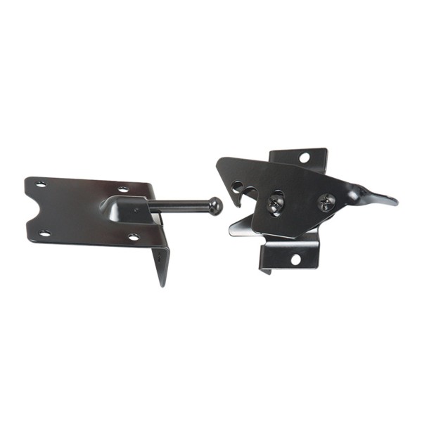 Nationwide Dg Latch w/ Ball Stainless Steel - Black - NW170SB-SSB
