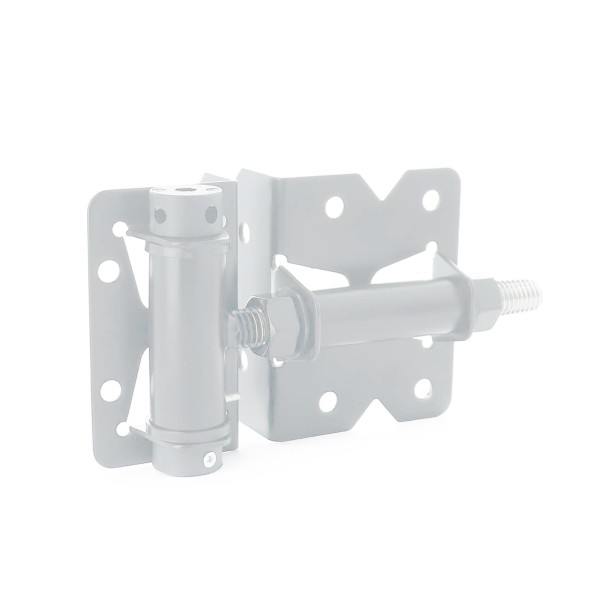 Nationwide Self-Closing Mixed Profile Adjustable Hinge w/ Stainless Steel Screws - White - NW171SCP4-SSW