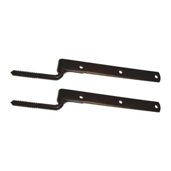Nationwide 12" Heavy-Duty Strap with 5/8" Screws Hook Pair (No Screws Included) - NW255-71