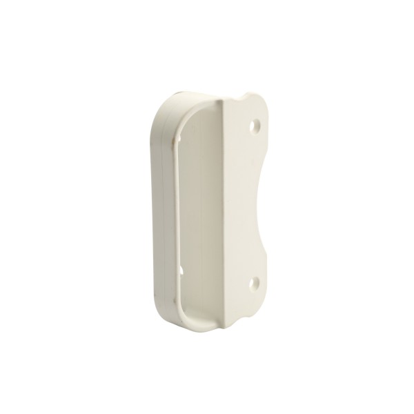 Nationwide 5" Screw-On Gate Handle for Vinyl and Metal Gates (Nylon) White