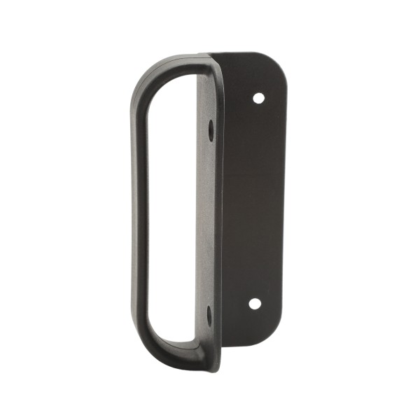 Nationwide 5" Screw-On Gate Handle for Vinyl and Metal Gates with Self-Tapping Screws (Nylon) Black