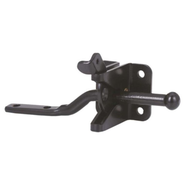 Nationwide Gravity Latch Stainless Steel - Black - NW38204SSB