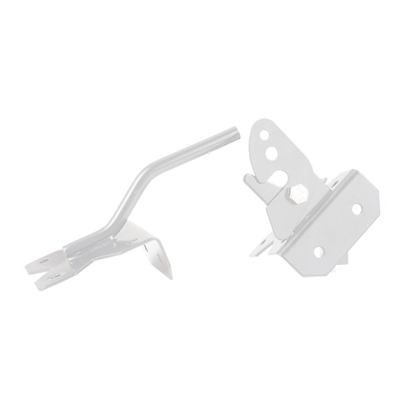 Nationwide Stainless Steel Gravity Latch - White - NW38210SSW