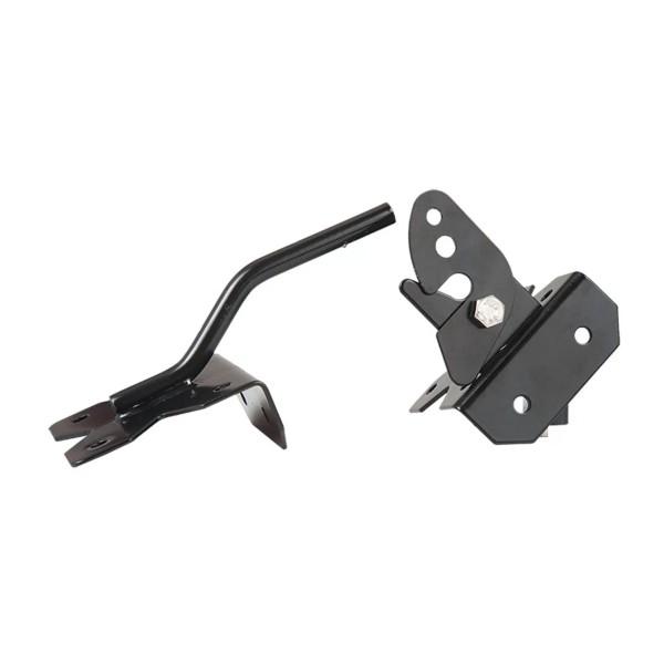 Nationwide Stainless Steel Gravity Latch with 3" Strike & Latch Flanges (Black) - NW38210SSB 