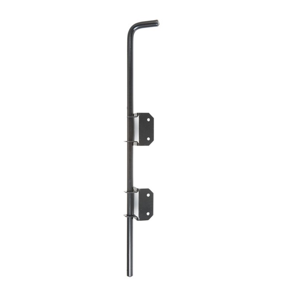 Nationwide 36" Stainless Steel Heavy-Duty Drop Rod (Self-Drilling Screws Included) - Black - NW38305N-36SSBD