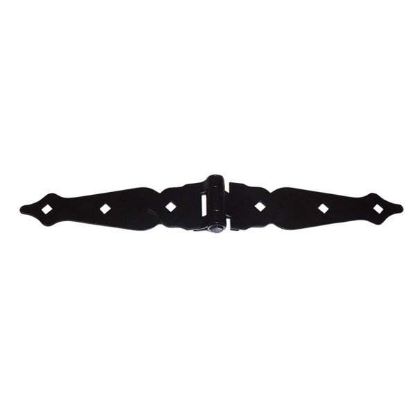 Nationwide Double Strap Hinge 8" - Black - NW38936Q