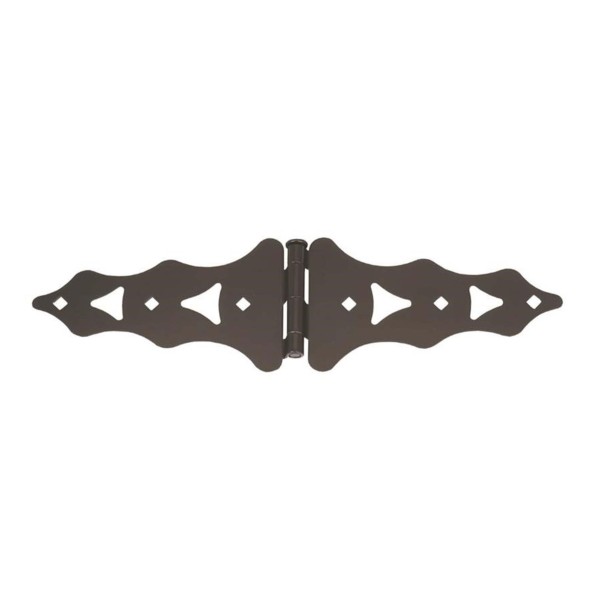 Nationwide Traditional 8" Strap Hinge - Black - NW38940Q