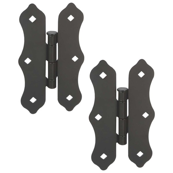 Nationwide Traditional Butterfly Hinge - Black - NW38943T