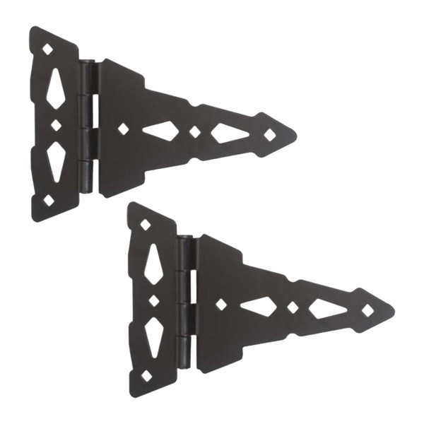Nationwide Contemporary 8" T-Hinge w/ - Black - NW38945MDQ
