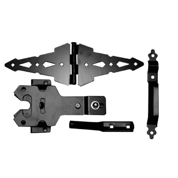 Nationwide Walk Gate Set - Special Order - Black - NW38948Q