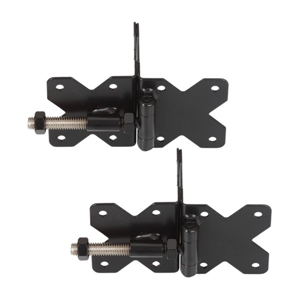 Nationwide 3.5" Square Standard to Standard Adjustable Hinge - Black - NW38950NSSB
