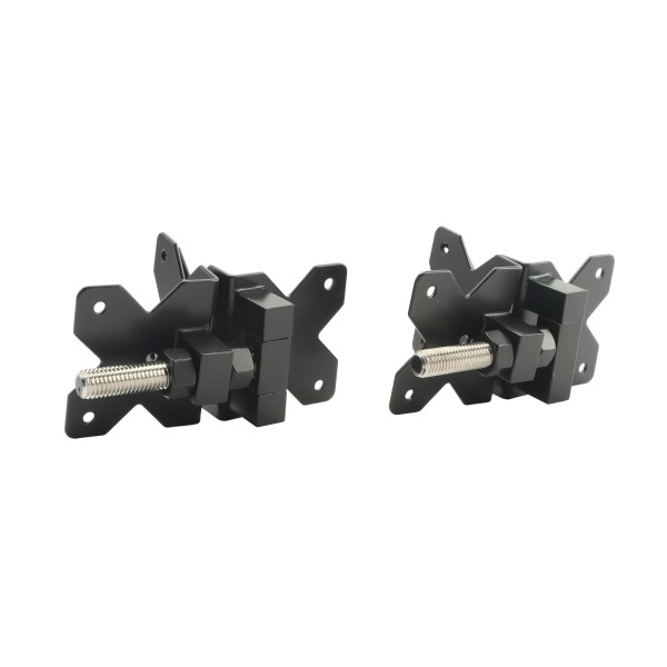 Nationwide Adjustable Stainless Steel Hinge w/ Heavy Rod - Black - NW38954-SSB