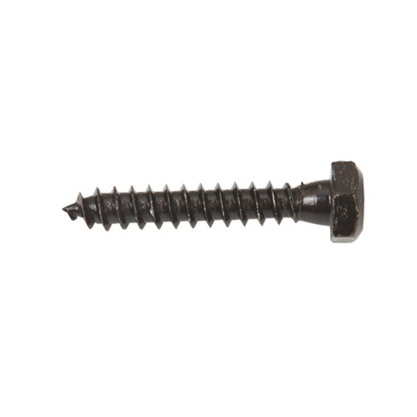 Nationwide 5/16" x 2" Zinc-Plated Lag Screw | Powder-Coated Black - NW5162